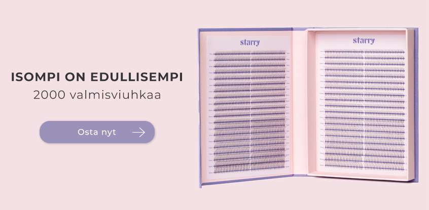 2000kpl valmisviuhkaa 3D 4D 6D