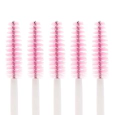 Ripsiharja, valkoinen-pinkki 1 Starry ripset